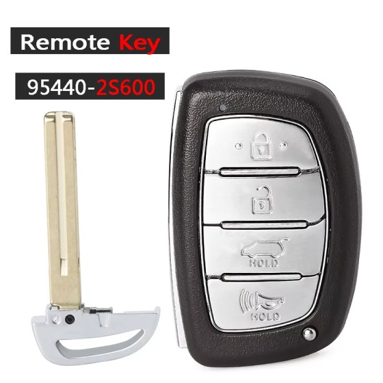 2014-2015 Hyundai Tucson / 4-Button ID46 433Mhz Remote Smart Key / PN: 95440-2S600 / TQ8-FOB-4F03 (AFTERMARKET)